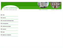 Tablet Screenshot of devries-doornbos.nl